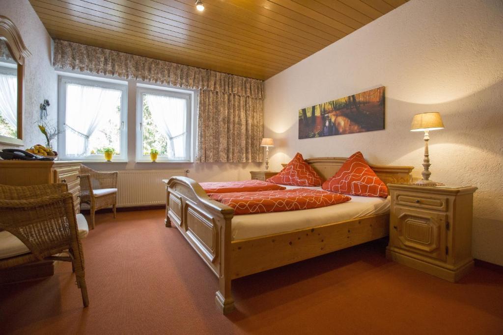 Hotel-Pension-Waldblick Garni Gittersdorf Стая снимка